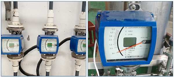 化工轉(zhuǎn)子流量計(jì)現(xiàn)場(chǎng)安裝使用圖