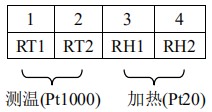 鍋爐用熱式質(zhì)量流量計(jì)接線端子圖