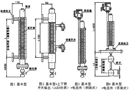 磁翻板液位變送器結(jié)構(gòu)特點(diǎn)圖